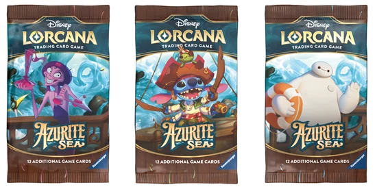 Disney Lorcana Trading Card Chapter 6 Booster