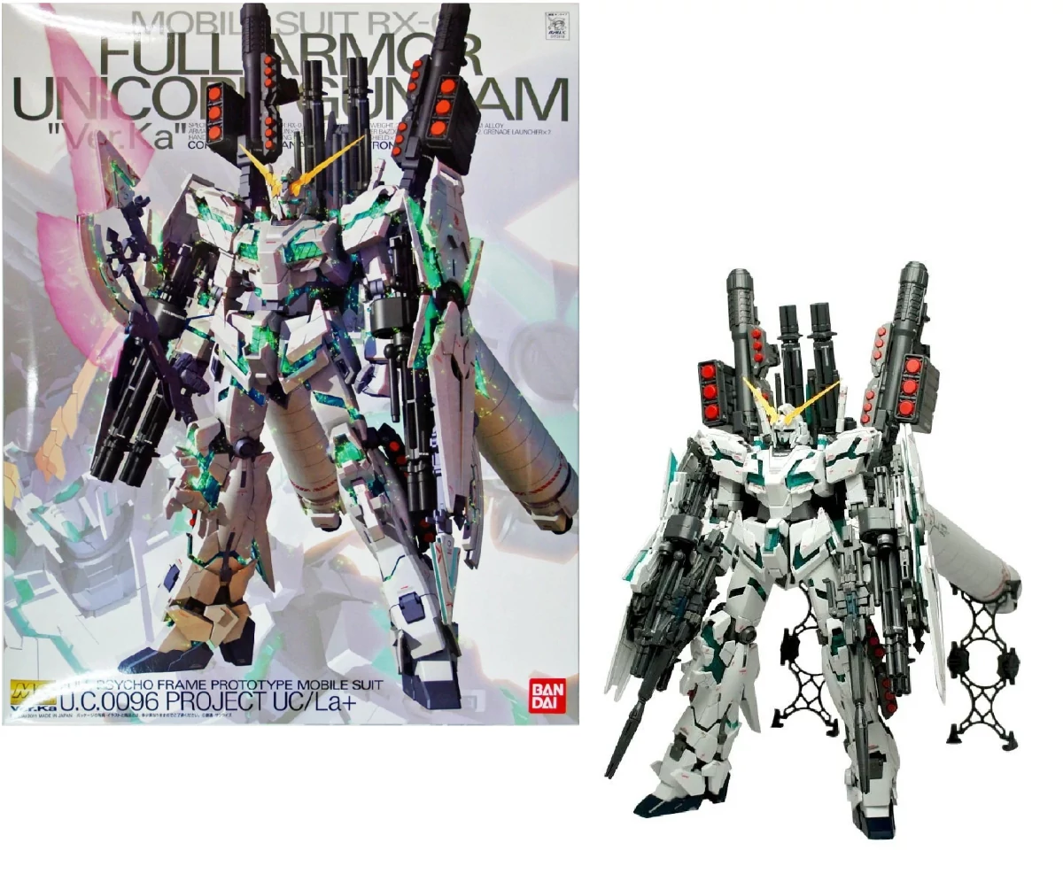 Gundam Modell - MG 1/100 RX-0 Full Armor Unicorn Ver.Ka 18 cm