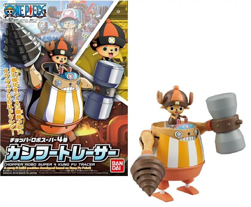 One Piece Modell - Chopper Robo Super 4 Kung Fu Tracer 10 cm