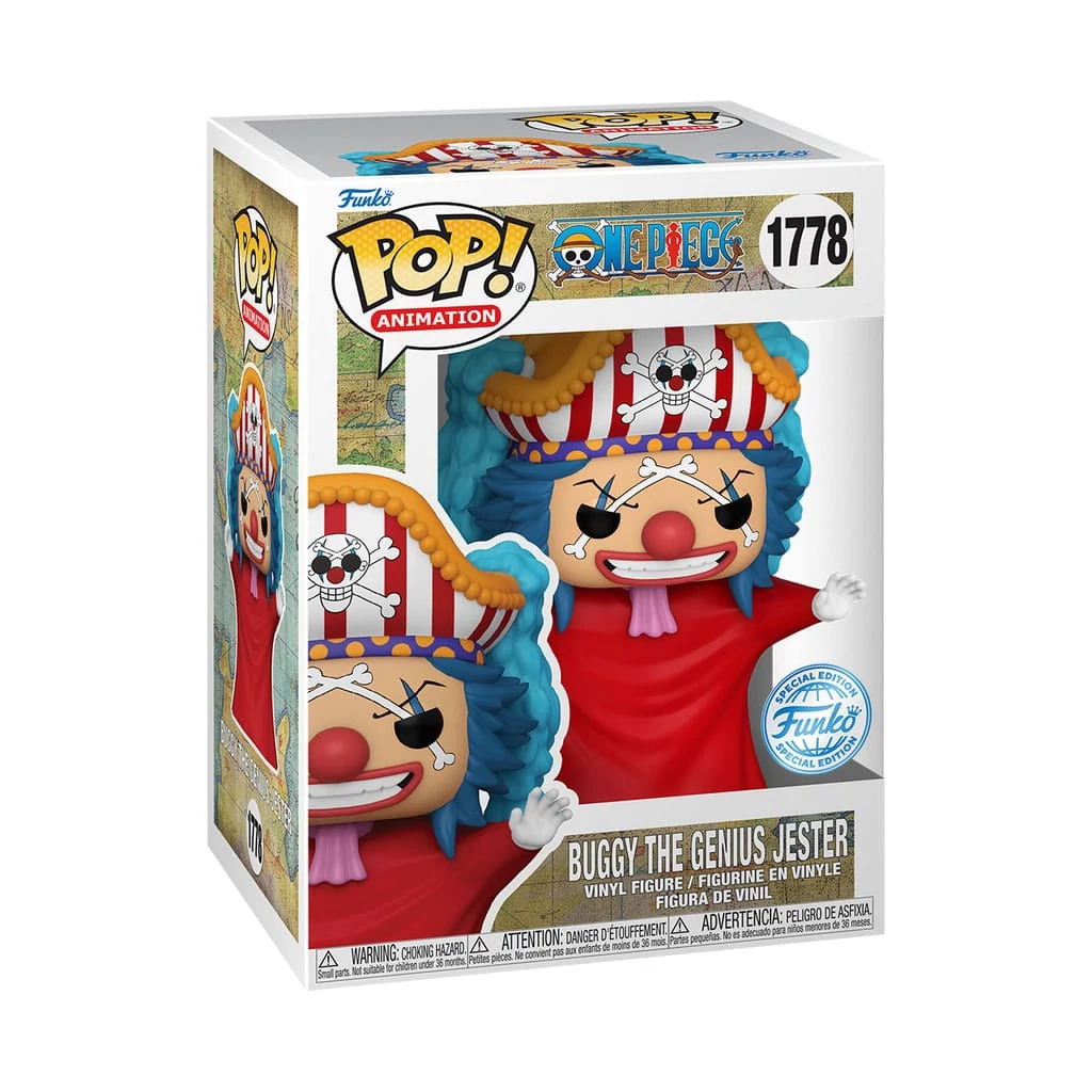 One Piece POP! Movies Figura - Buggy (Post Time-Skip) Exclusive 9 cm #1778