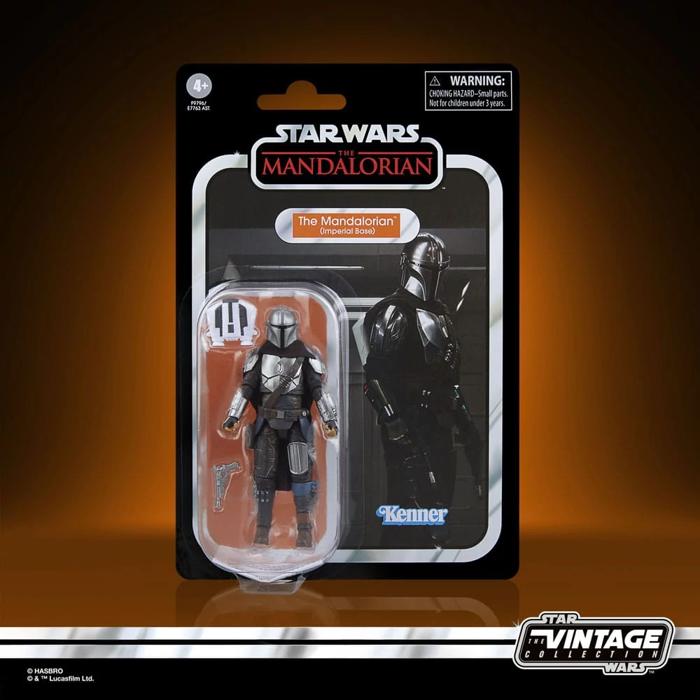 Star Wars: The Mandalorian Vintage Collection Akciófigura - Mandalorian 10 cm (SÉRÜLT CSOMAGOLÁS)