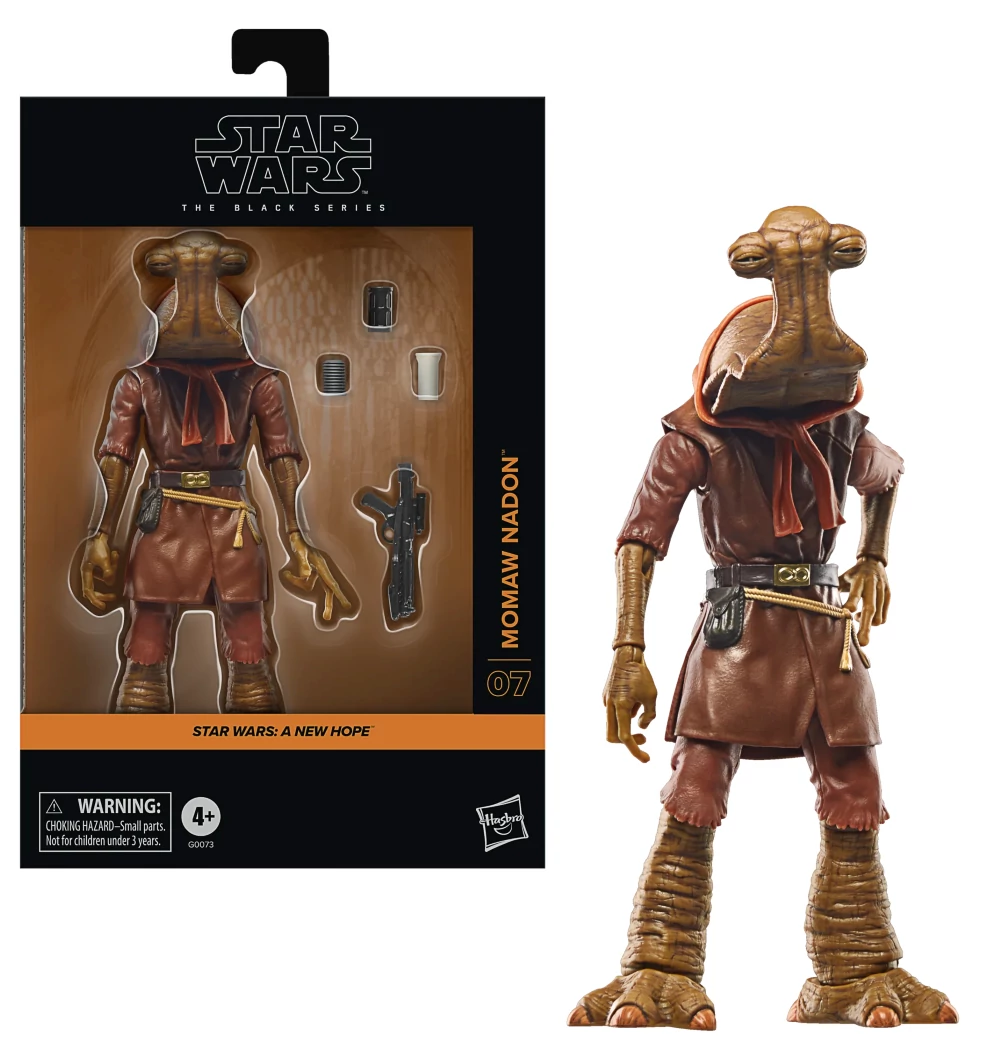 Star Wars: A New Hope Black Series Akciófigura - Momaw Nadon 15 cm