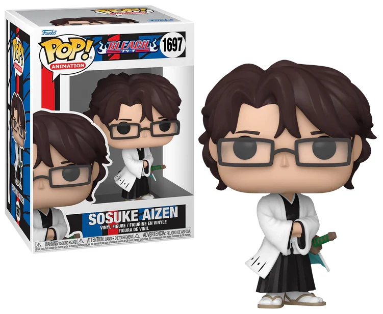 Bleach POP! Animation Figura - Sosuke Aizen 9 cm #1697