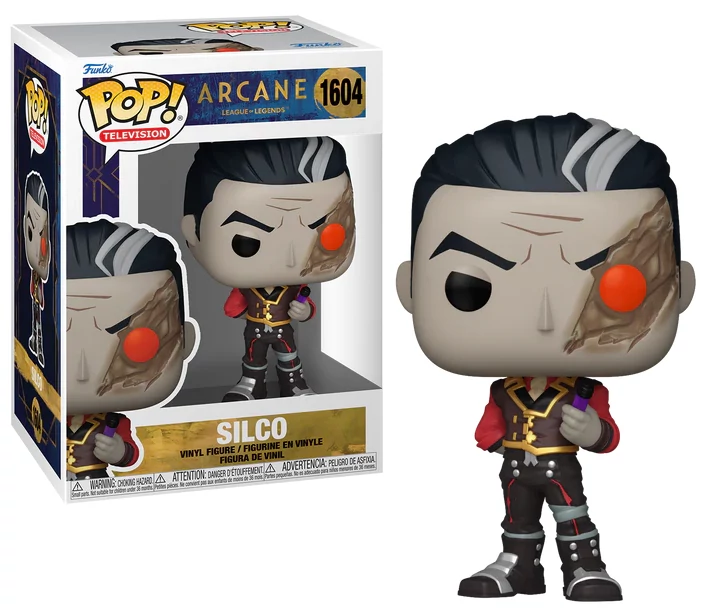Arcane Funko POP! TV Figura - Silco 9 cm #1604