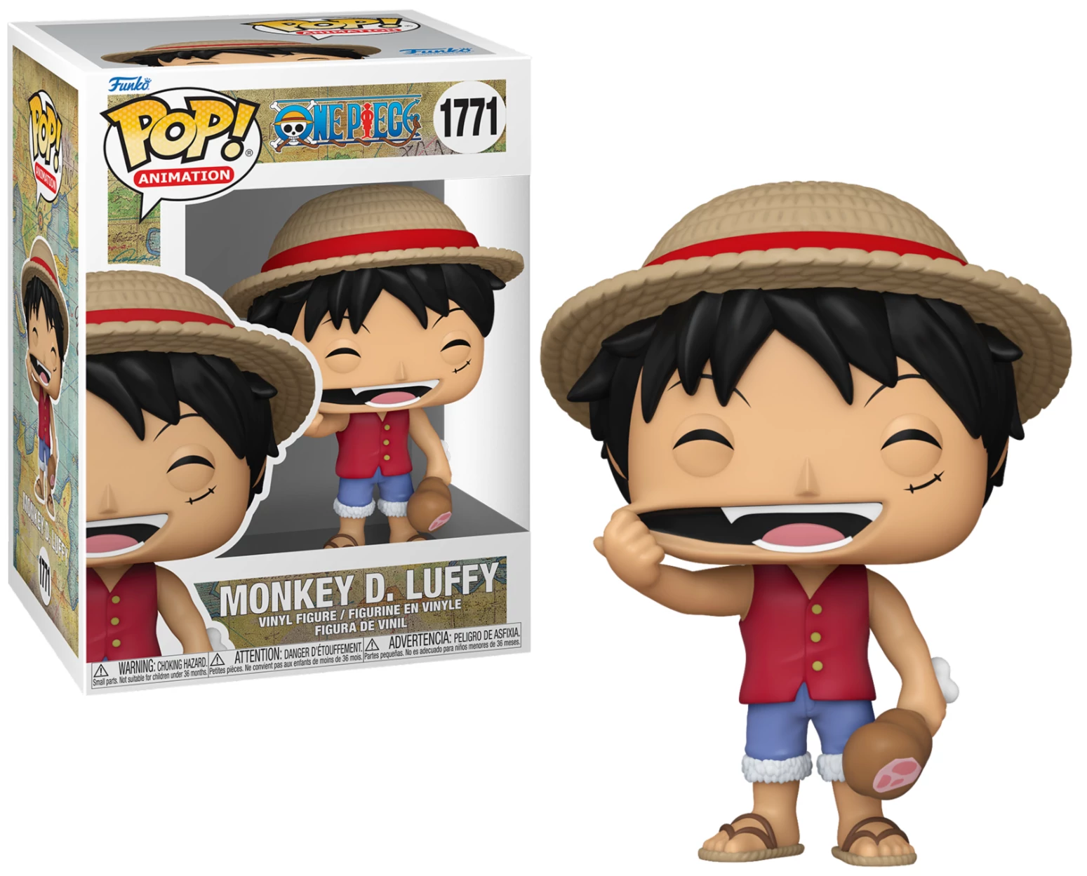 One Piece POP! Animation Figura - Luffy 9 cm #1771