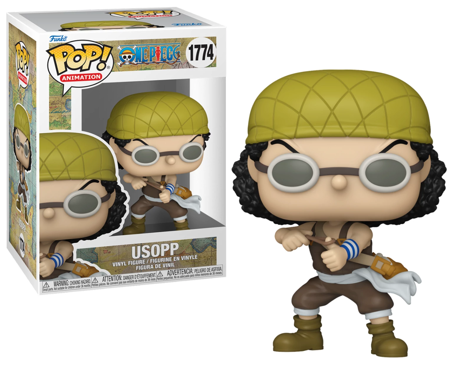 One Piece POP! Animation Figura - Usopp 9 cm #1774