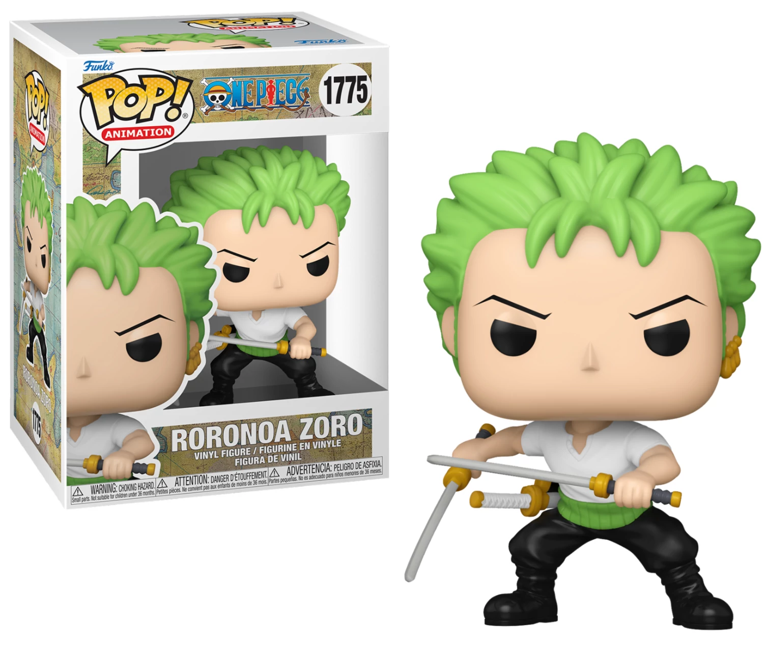 One Piece POP! Animation Figura - Zoro 9 cm #1775