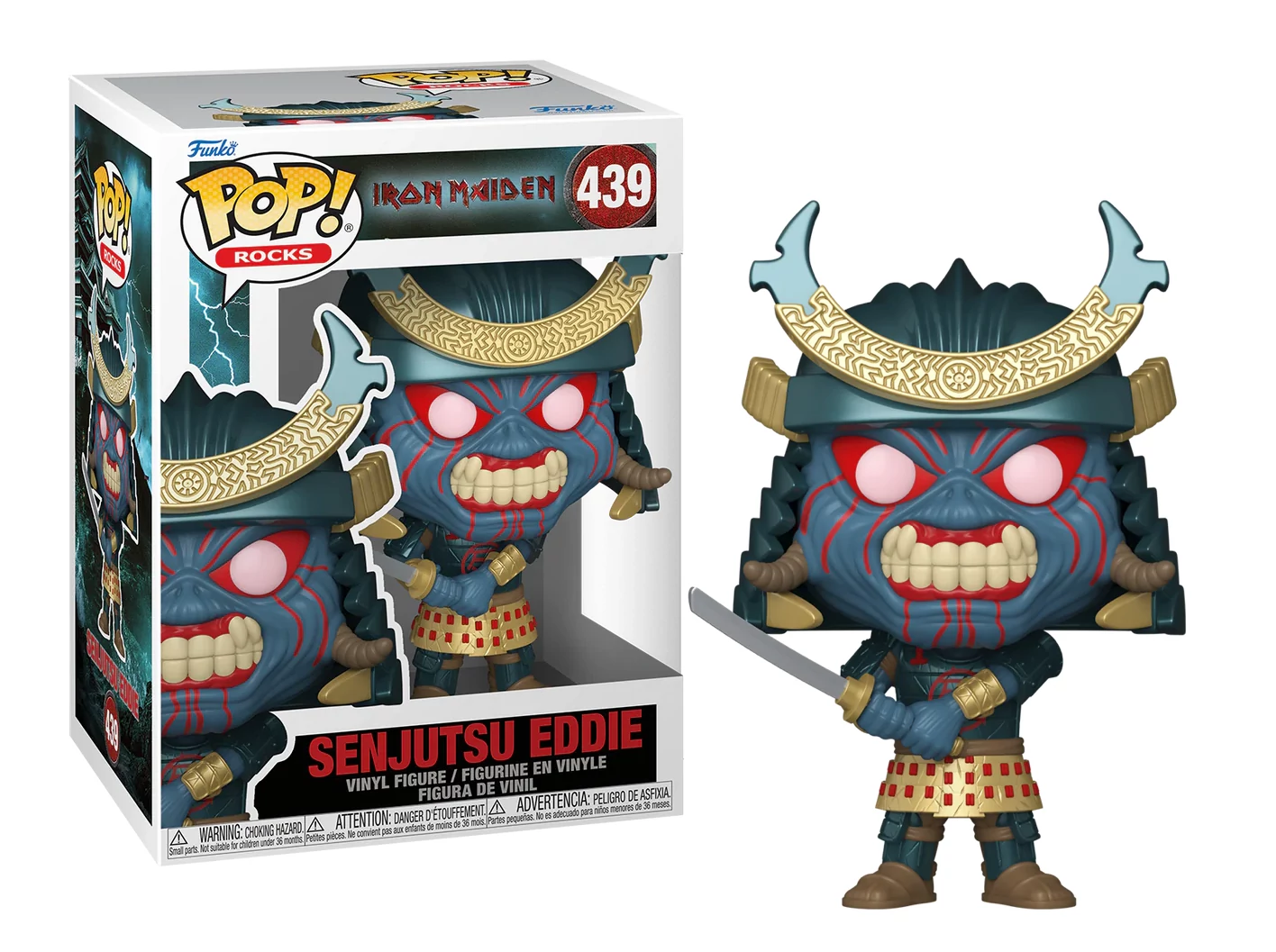 Iron Maiden POP! Rocks Figura - Senjutsu Eddie 9 cm #439