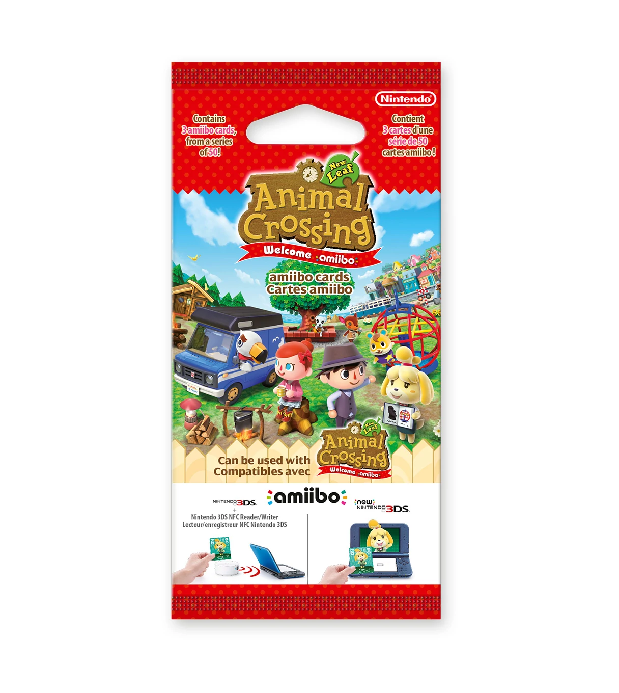 Animal Crossing amiibo Card Pack New Leaf