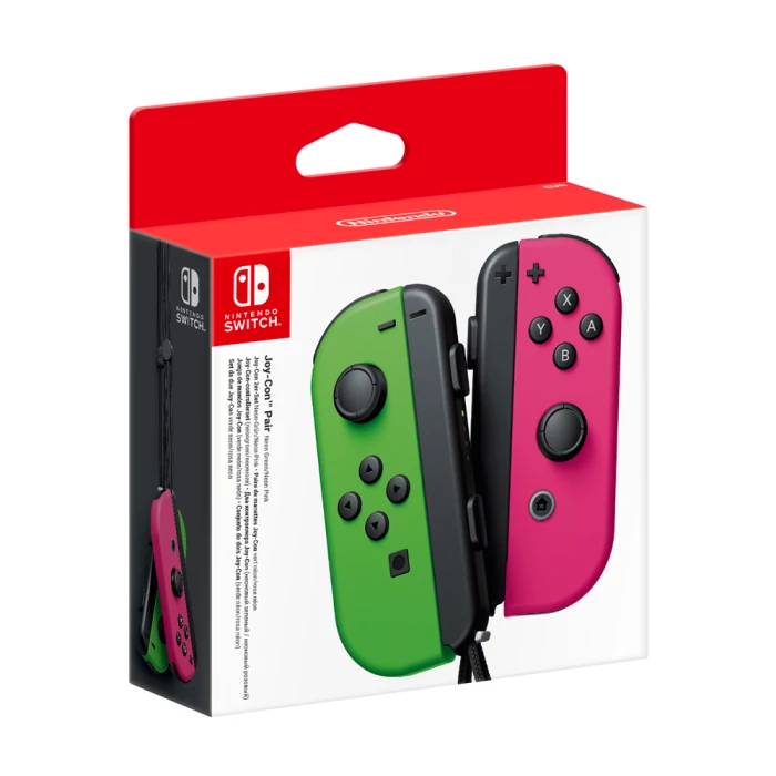 Joy-Con Pair Neon Green / Neon Pink