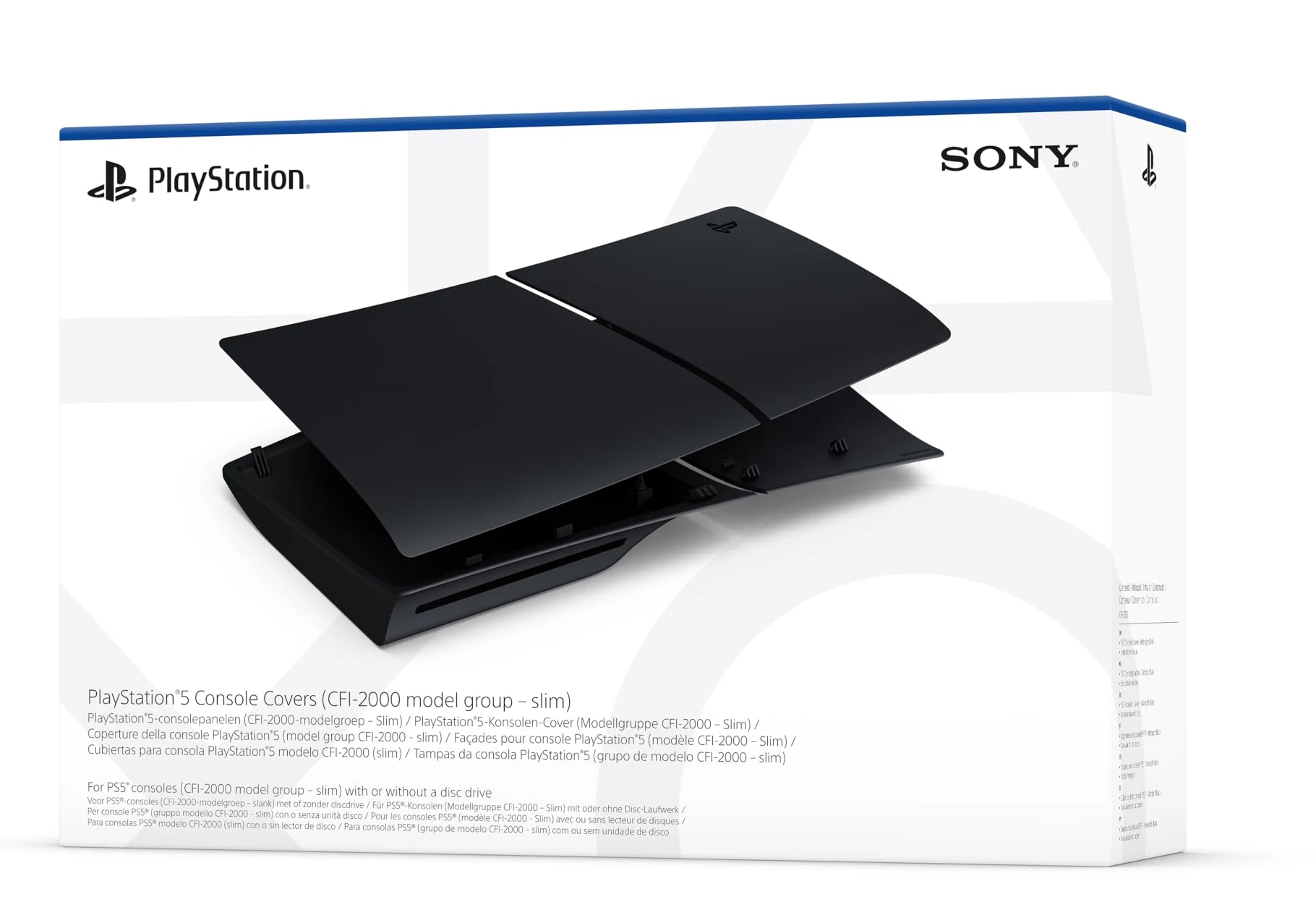 Sony PlayStation 5 Slim Console Cover - Midnight Black