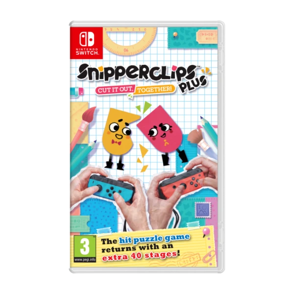 Snipperclips Plus: Cut it out, together! (Switch)