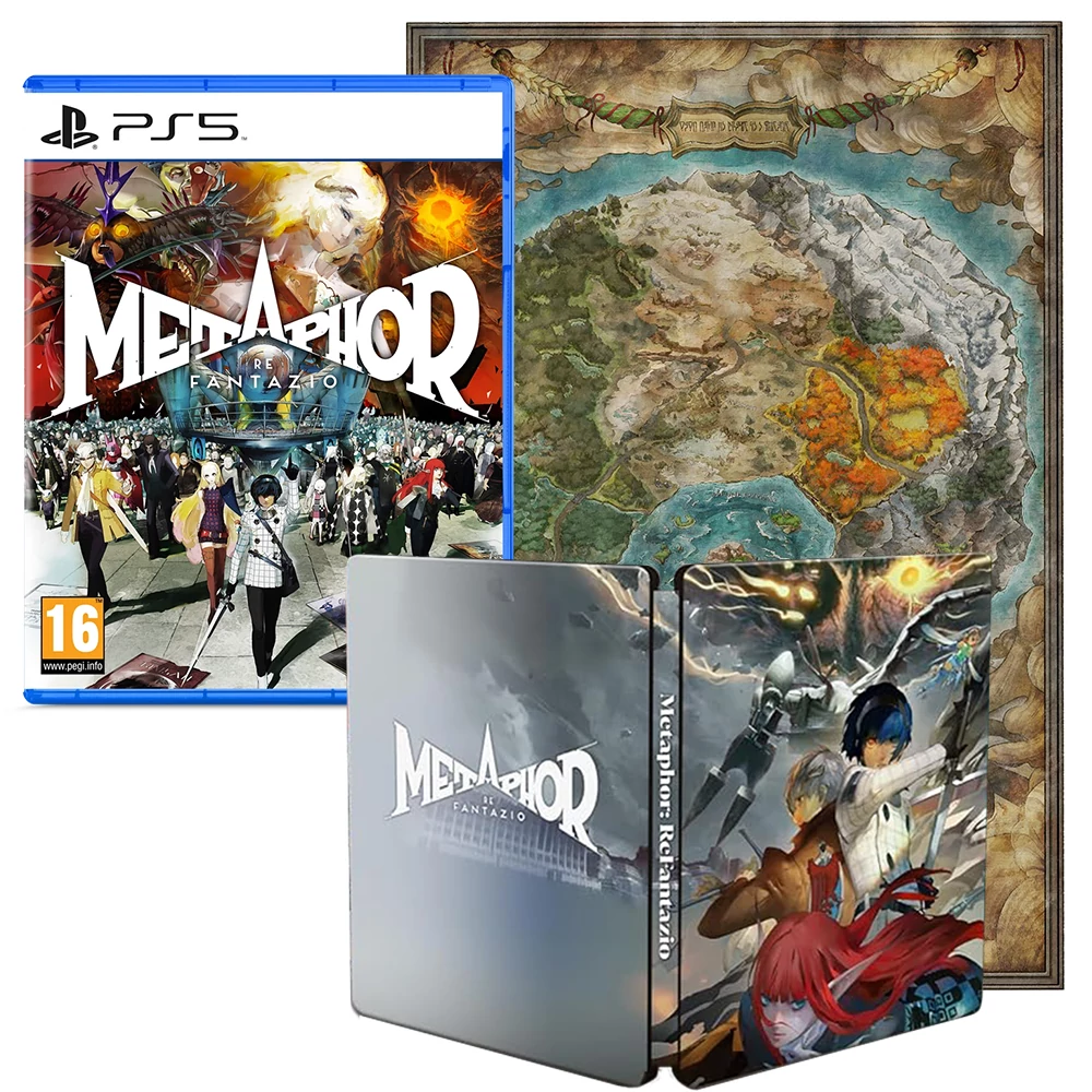 Metaphor: ReFantazio (PS5) + SteelBook