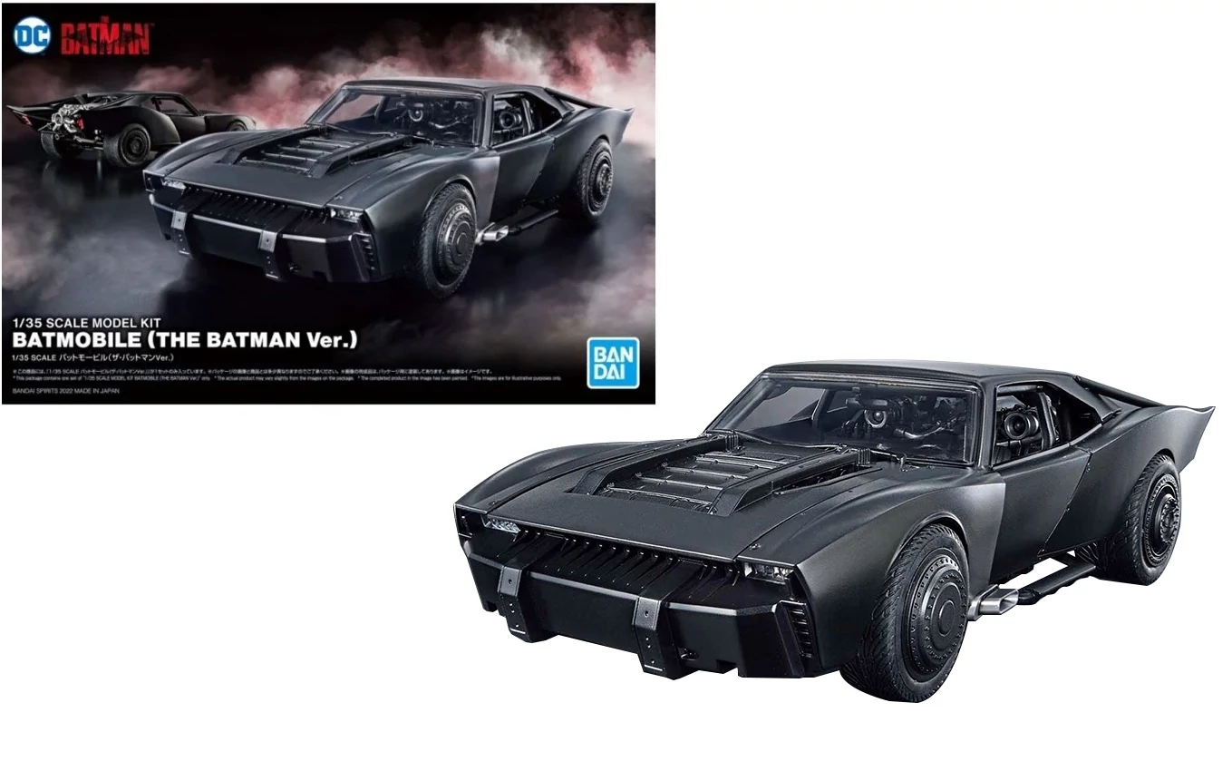 DC Comics Model Kit - Batman 1/35 Batmobile (The Batman Ver.)