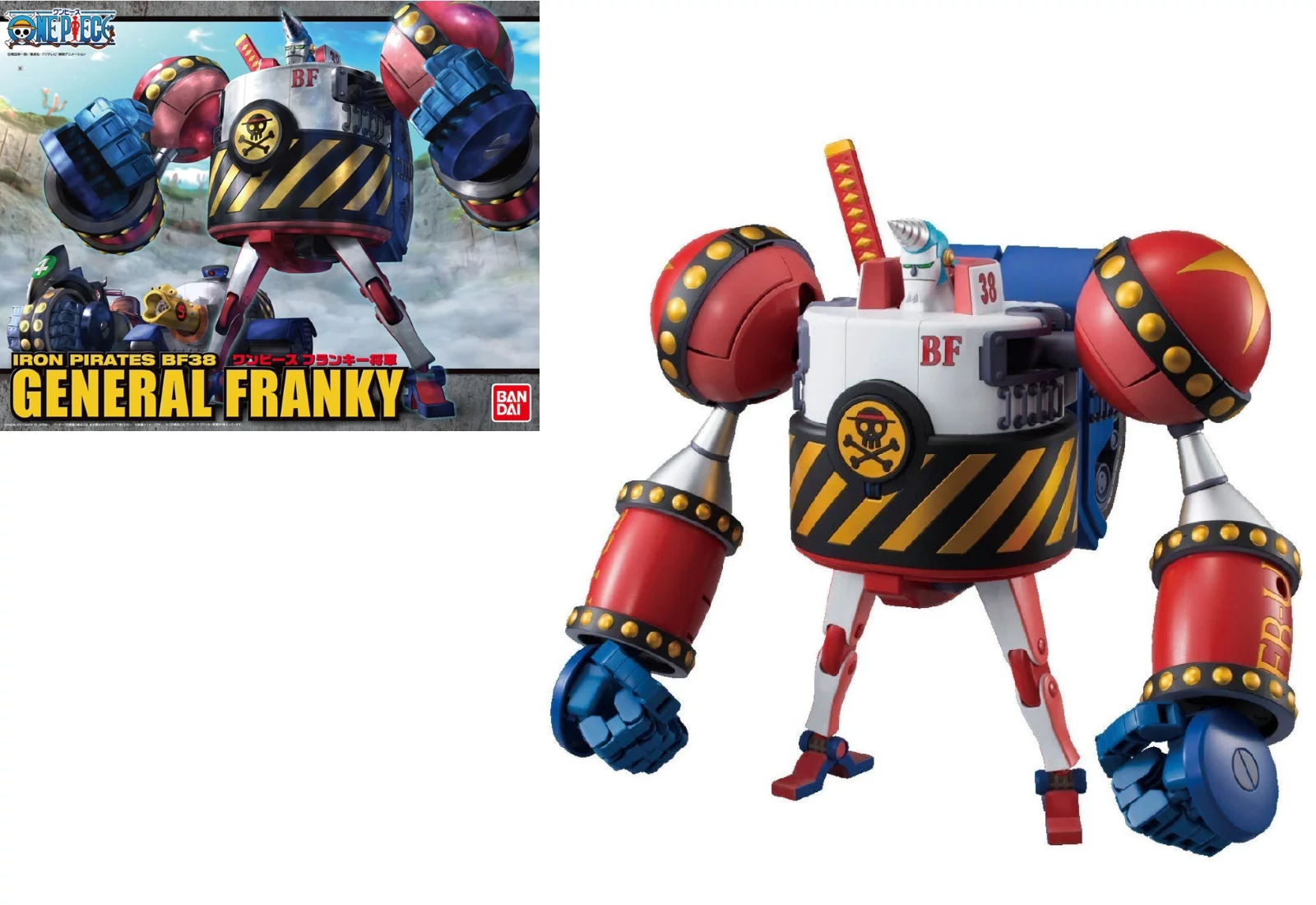 One Piece Model Kit - General Franky 25 cm