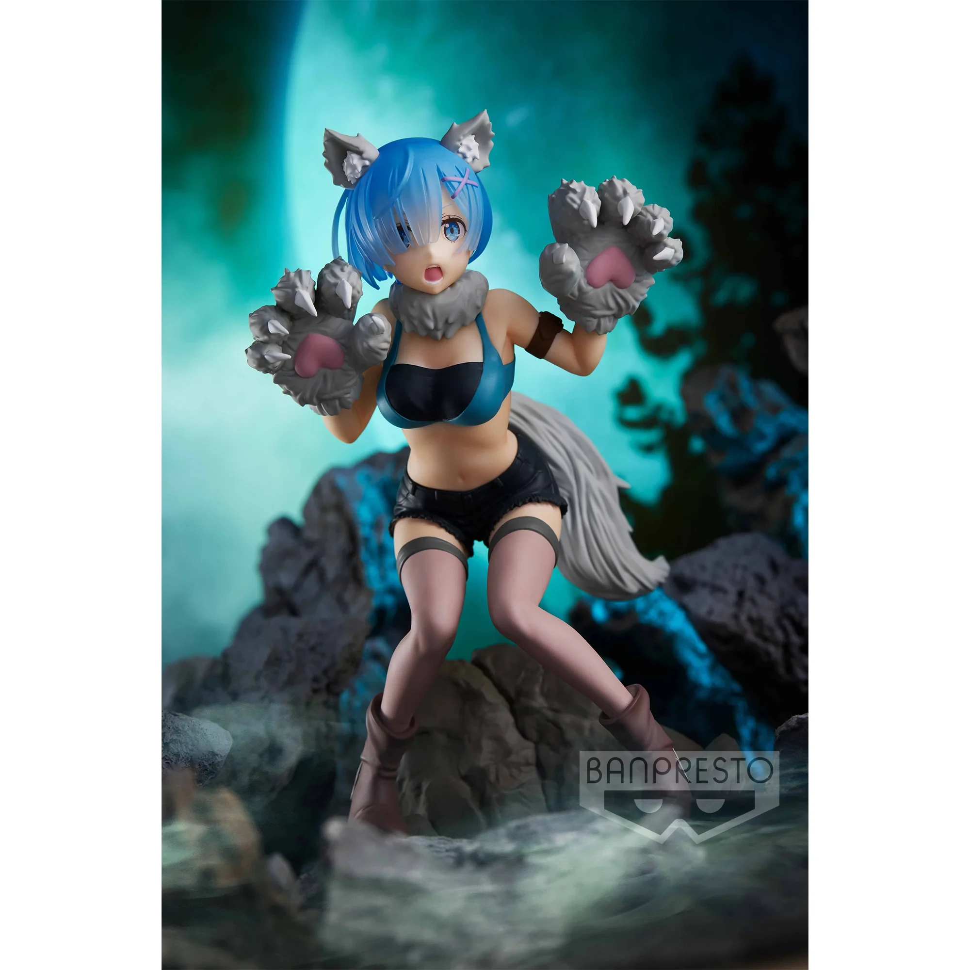 Re:Zero Espresto Monster Motions PVC Szobor - Rem 22 cm