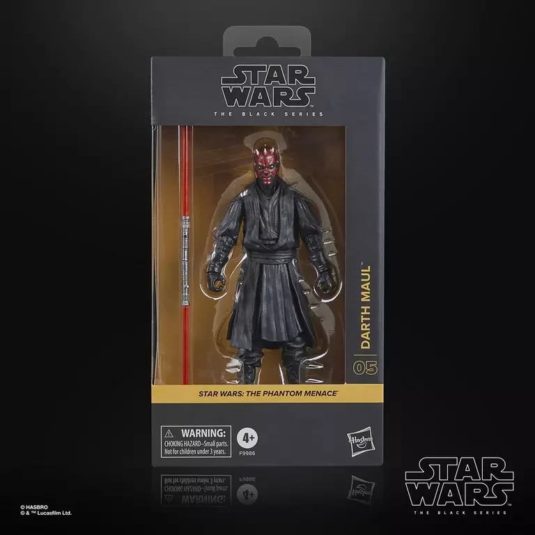 Star Wars: The Phantom Menace Black Series Akciófigura - Darth Maul 15 cm