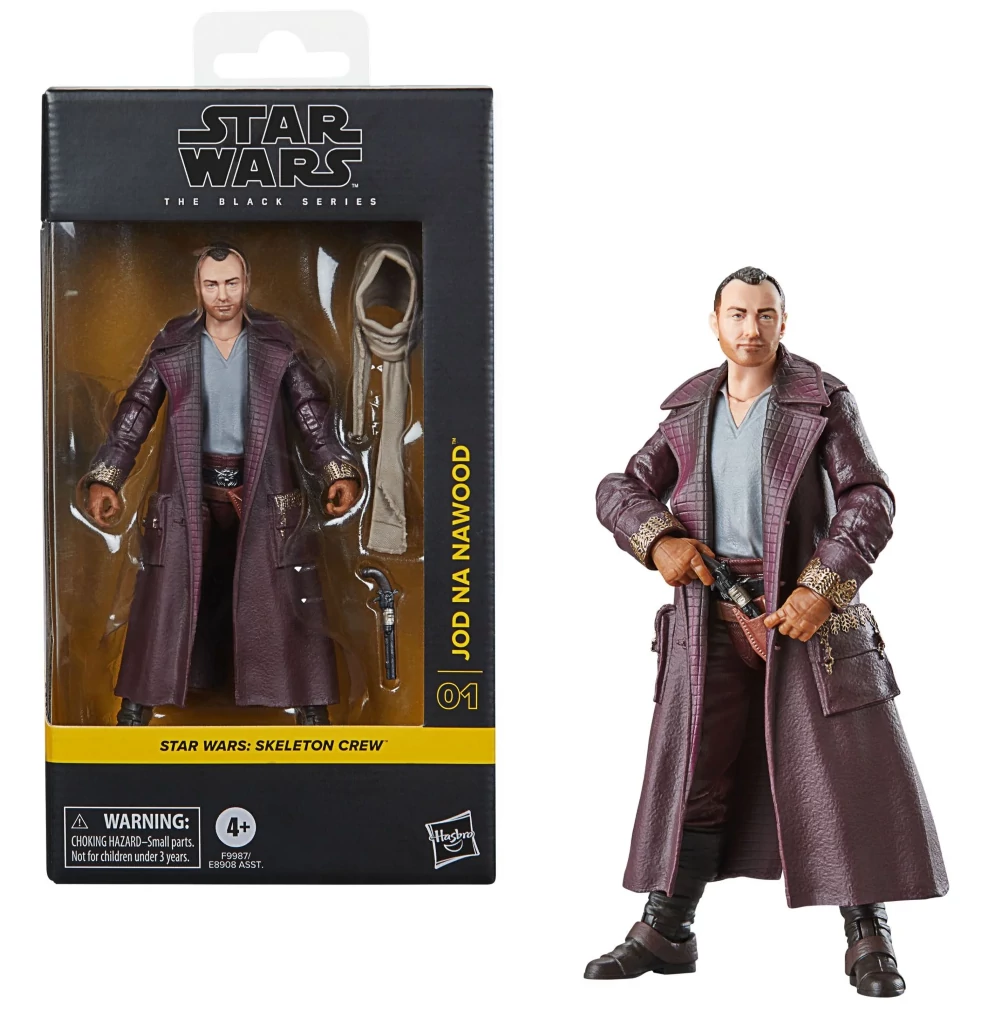 Star Wars: Skeleton Crew Black Series Akciófigura - Jod Na Nawood 15 cm