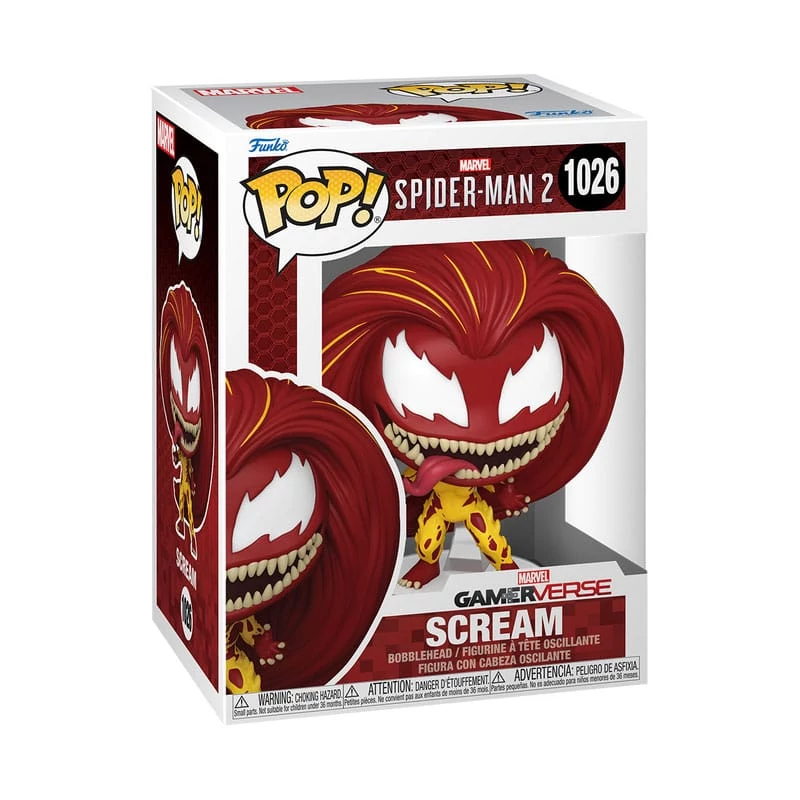 Spider-Man 2 POP! Games Figura - Scream 9 cm #1026