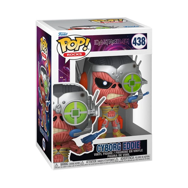 Iron Maiden POP! Rocks Figura - Cyborg Eddie 9 cm #438
