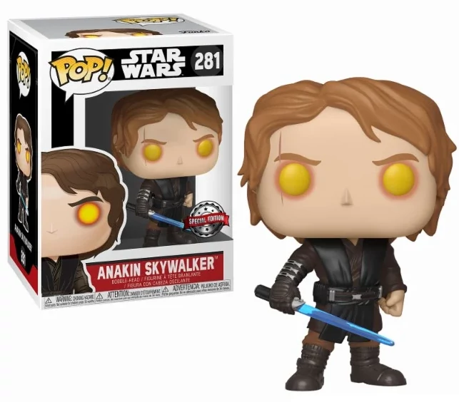 Star Wars POP! Movie Figura - Dark Side Anakin 9 cm #281