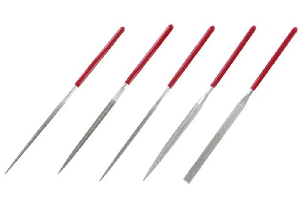 Gundam Model Kit Szerszámok - Set of 5 Diamond Needle Files