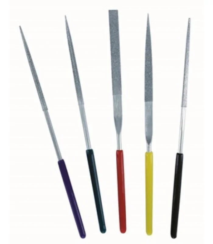 Gundam Model Kit Szerszámok - Set of 5 Mini Diamond Files Set - 100mm