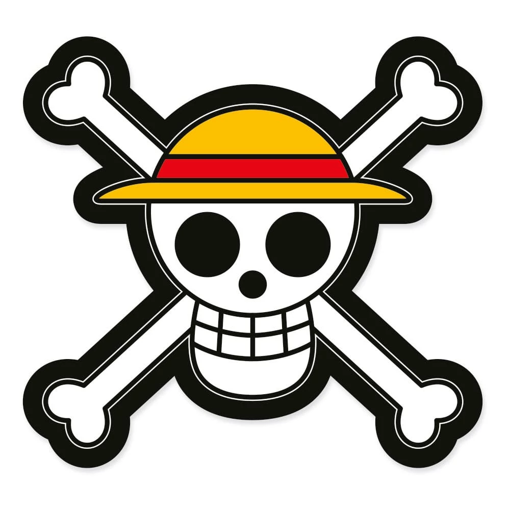 One Piece Párna - Jolly Roger 33 cm