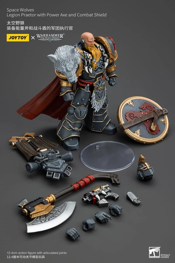 Warhammer The Horus Heresy Akciófigura - 1/18 Space Wolves Legion Praetor 12 cm