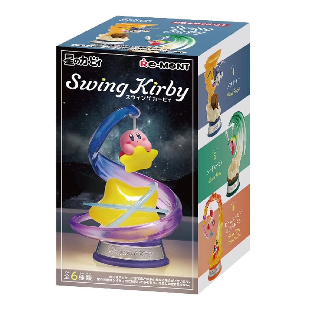 Kirby Mini Figura - Swing Kirby Display (re-run) 6 cm