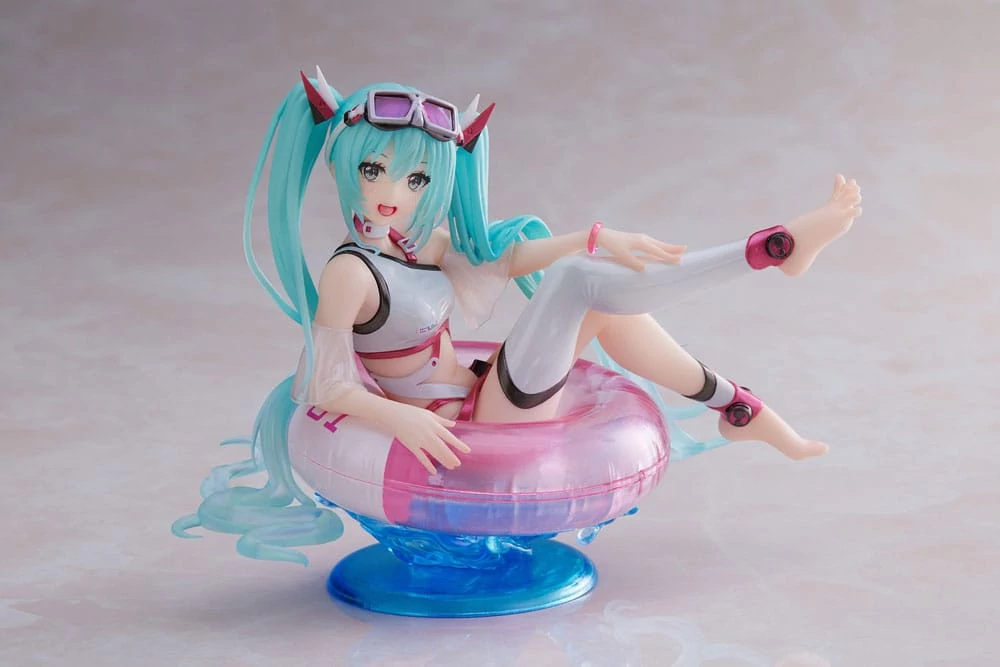 Hatsune Miku Wonderland PVC Statue Aqua Float Girls Figura - Hatsune Miku Reissue 18 cm