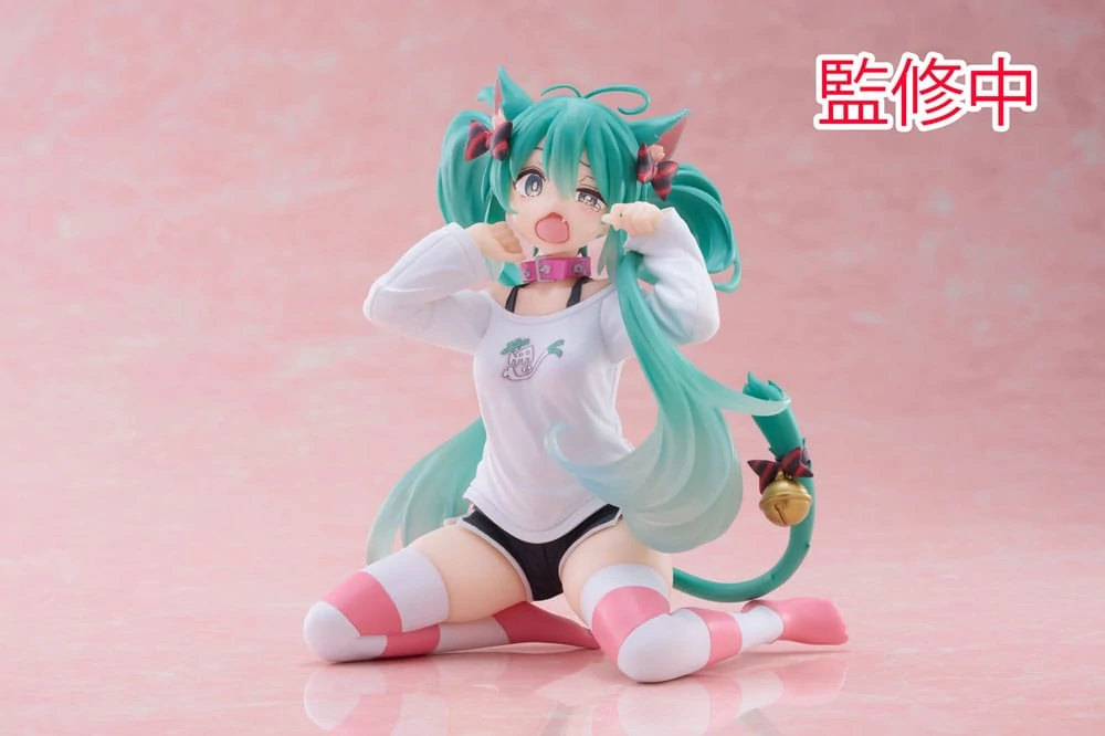 Hatsune Miku PVC Szobor - Desktop Cute Hatsune Miku Cute 13 cm