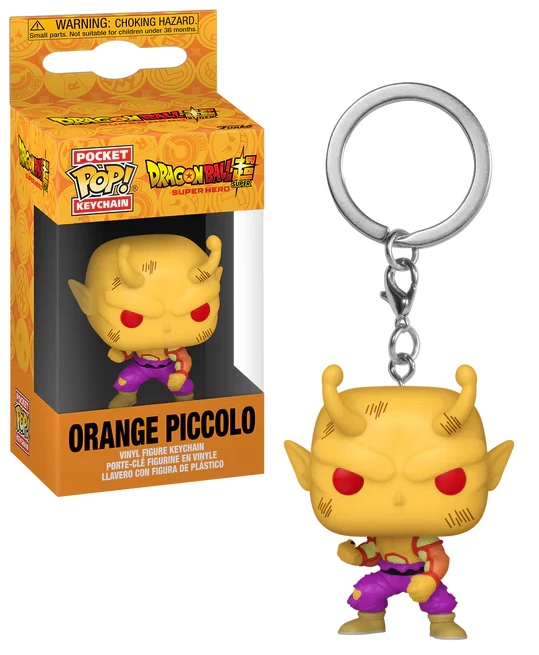 Dragon Ball Super Hero Pocket POP! Kulcstartó - Orange Piccolo