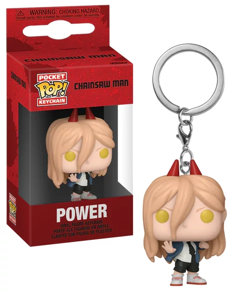 Chainsaw Man Pocket POP! Kulcstartó - Power 4 cm