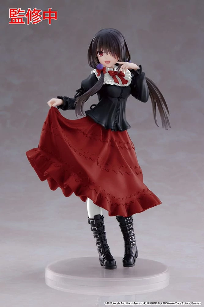 Date A Live IV Coreful PVC Szobor - Kurumi Tokisaki Casual Wear Ver. Renewal Edition 18 cm