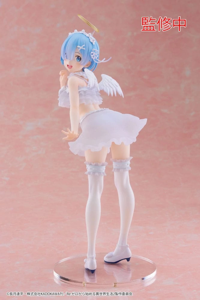 Re:Zero Precious PVC Szobor - Rem Pretty Angel Ver. 23 cm