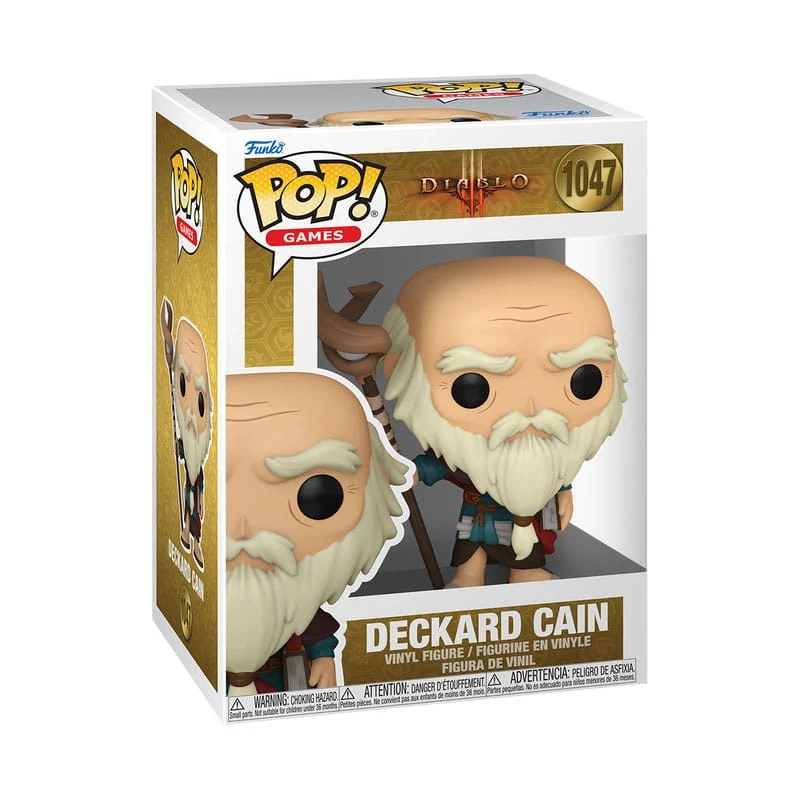 Diablo 3 - POP! Games Figura - Deckard Cain 9 cm #1047