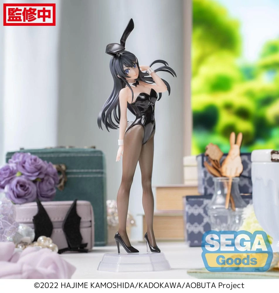 Rascal Does Not Dream of Bunny Girl Senpai Szobor - Desktop x Decorate Mai Sakurajima 17 cm