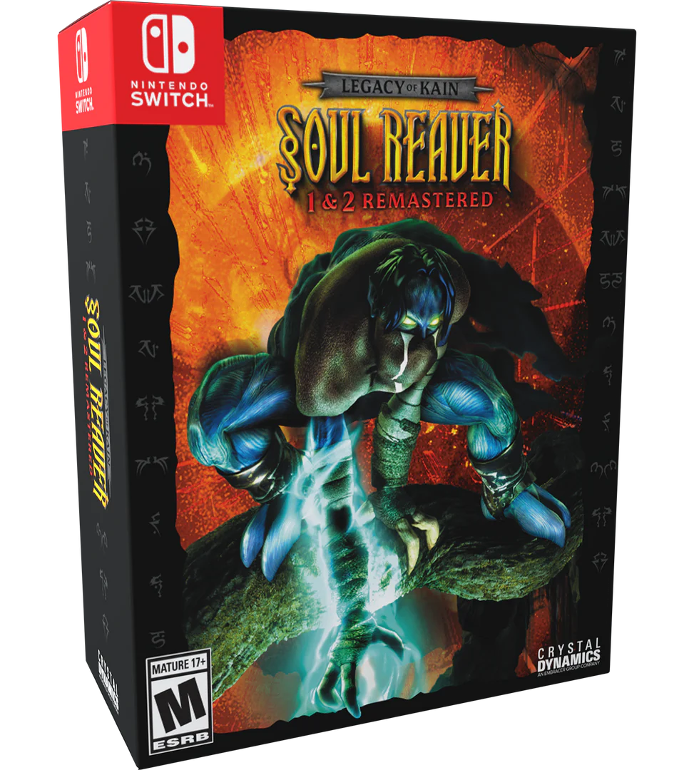 Legacy of Kain: Soul Reaver 1&2 Remastered Collector's Edition [Limited Run] (Switch)