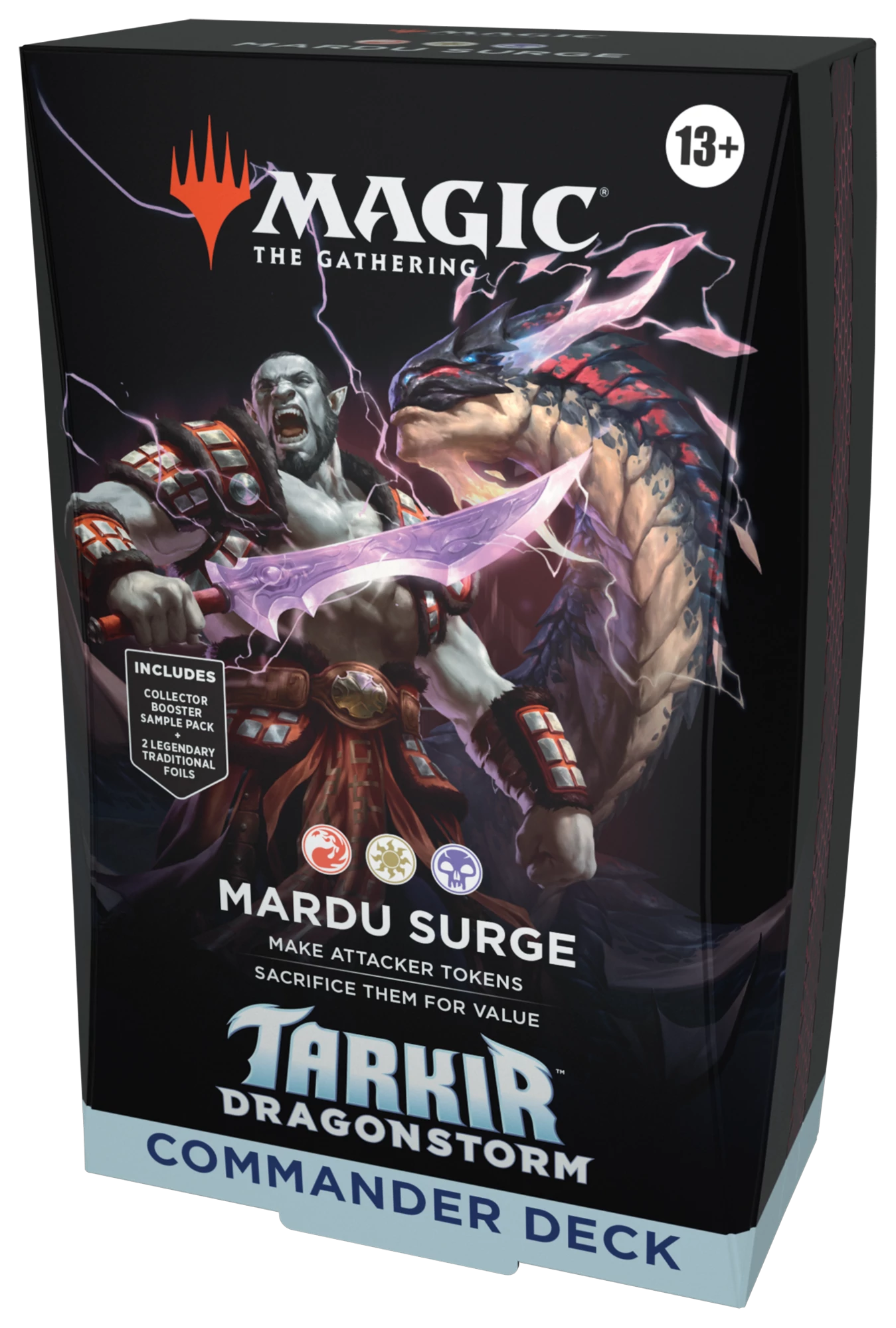 Magic: The Gathering - Tarkir: Dragonstorm Commander Deck - Mardu Surge - EN