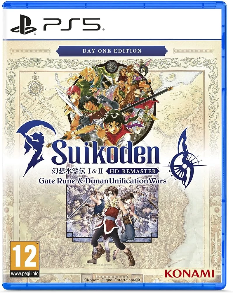 Suikoden I & II HD Remaster Gate Rune & Dunan Unification Wars [Day One Edition] (PS5)