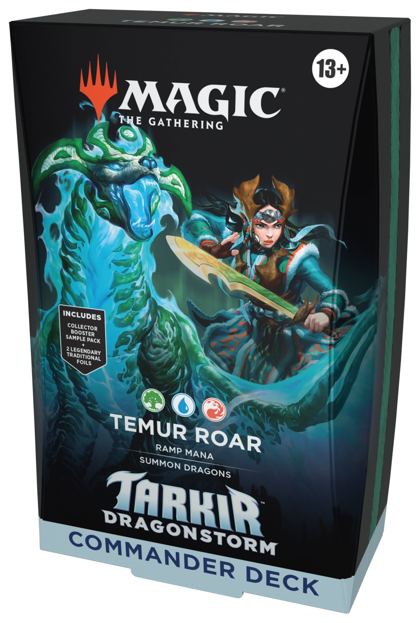 Magic: The Gathering - Tarkir: Dragonstorm Commander Deck - Temur Roar - EN