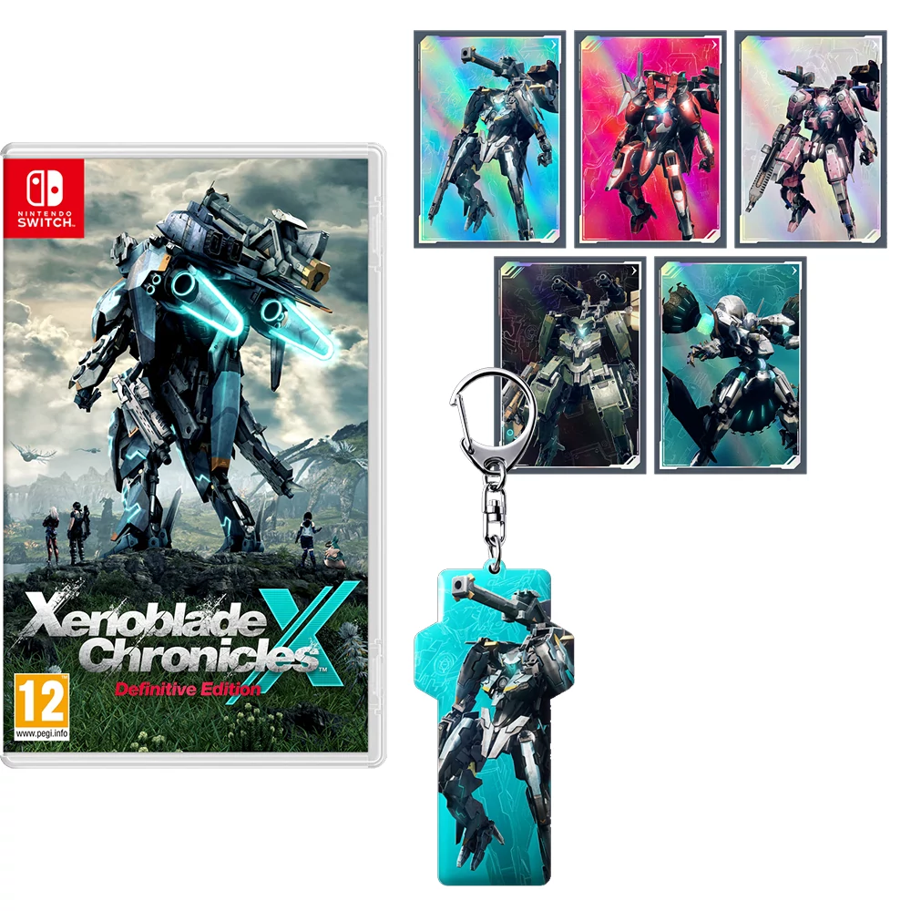 Xenoblade Chronicles X Definitive Edition + kulcstartó és matricaszett (Switch)