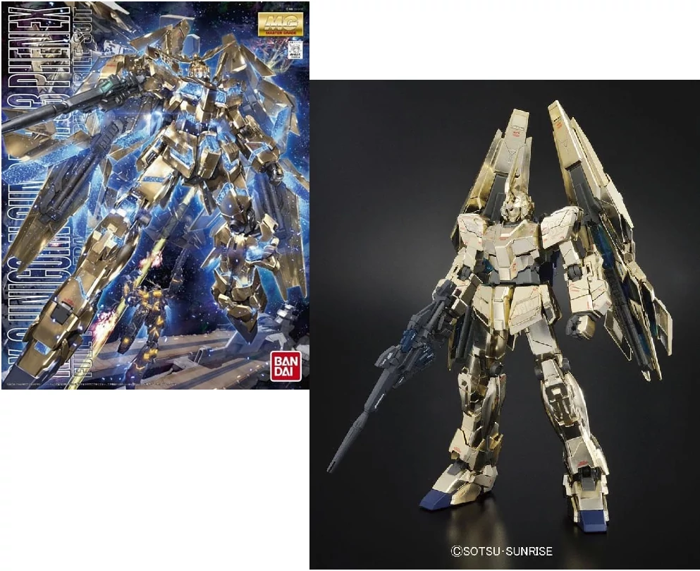 Gundam MG 1/100 Model Kit - Unicorn Gundam 03 Phenex