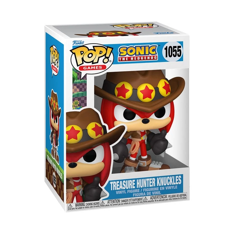 Sonic POP! Games Figura - Treasure Hunter Knuckles 9 cm #1055