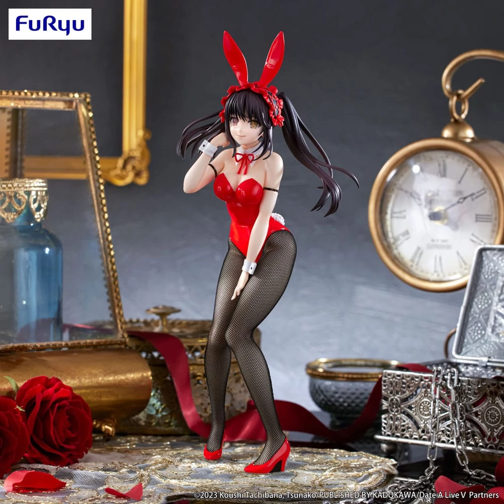 Date A Live BiCute Bunnies PVC Szobor - Kurumi Tokisak 29 cm