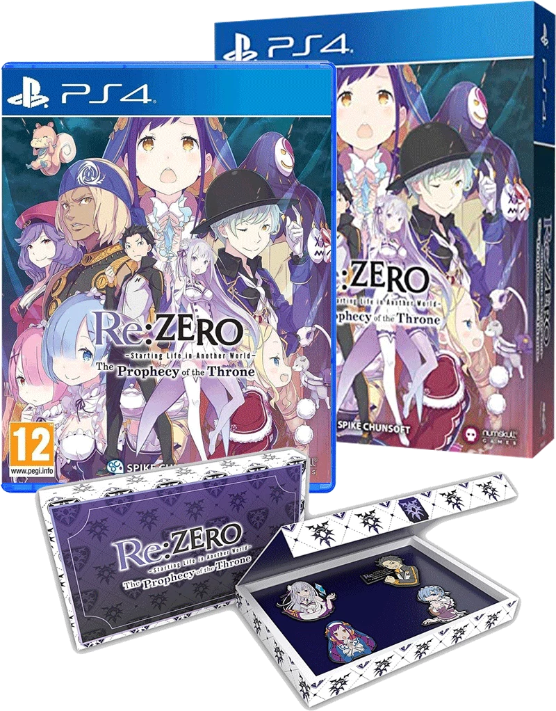 Re:ZERO - Starting Life in Another World: The Prophecy of the Throne [Day One Edition] (PS4)