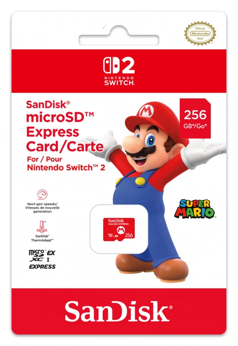 Sandisk microSD Express card 256 GB