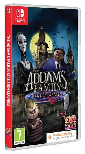 The Addams's Family: Mansion Mayhem [Code in Box] (Switch)