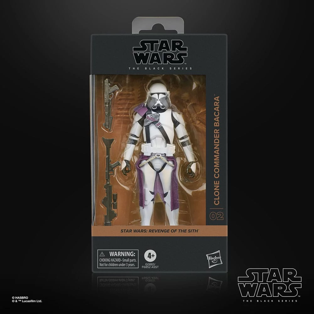 Star Wars Black Series Akciófigura - Clone Commander Bacara 15 cm